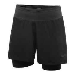 GORE R5 Wmn 2in1 Shorts black