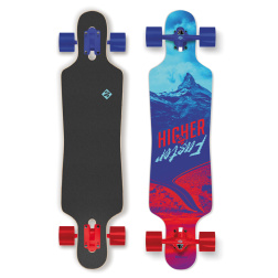 Longboard Street Surfing FREERIDE 39” CURVE Higher Faster