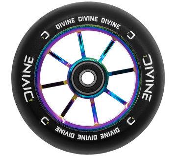 Kolečko Divine Spoked 100mm neochrome