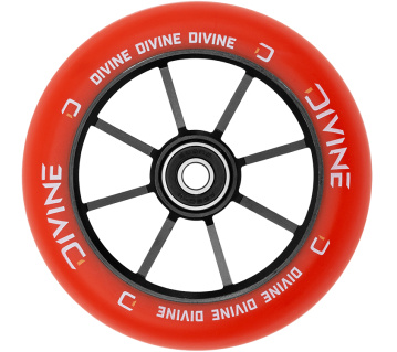 Kolečko Divine Spoked 110mm červené