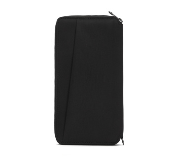 peněženka PACSAFE RFIDSAFE TRAVEL WALLET black