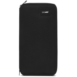 peněženka PACSAFE RFIDSAFE TRAVEL WALLET black