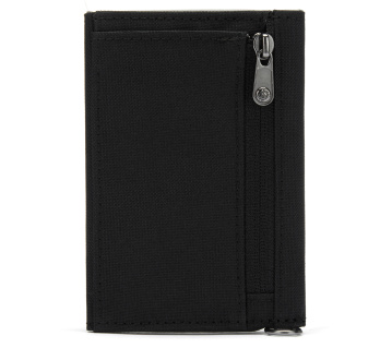 peněženka PACSAFE RFIDSAFE TRIFOLD WALLET jet black