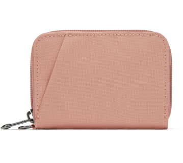 peněženka PACSAFE RFIDSAFE CARD WALLET rose