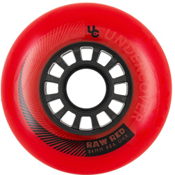 Kolečka Undercover Raw Red (4ks), 85A, 84