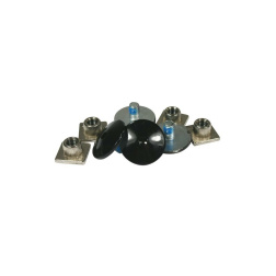 Cuff Screw Set Black