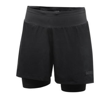 GORE R5 Wmn 2in1 Shorts black