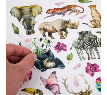 Samolepky Animals Topgal STICKERS 24059