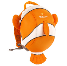 Animal Toddler Backpack; 2 l; clownfish