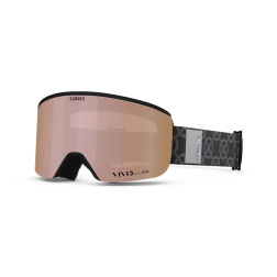 GIRO Ella Black Monogram Vivid Rose Gold/Vivid Infrared (2skla)