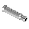 Steel Single Axle, Hex 36mm/8mm