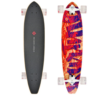 Longboard Street Surfing CUT KICKTAIL 36” Streaming