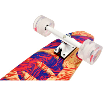 Longboard Street Surfing CUT KICKTAIL 36” Streaming