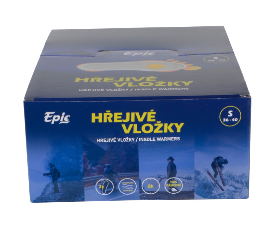 Hřejivé vložky do bot Epicstar, vel. S - 30 sad