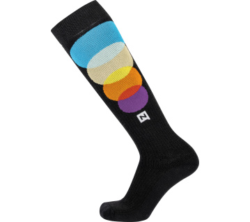 ponožky NITRO MENS CLOUD 5 SOCKS black-optisym Velikost: L