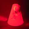 LED Cones Glow in the Dark Red