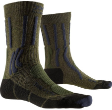 X-Socks Trek X Cotton M - Green/Blue - 39-41 - VÝPRODEJ