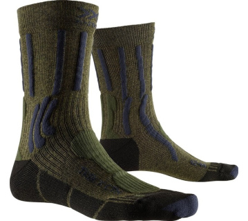 X-Socks Trek X Cotton M - Green/Blue - 39-41 - VÝPRODEJ