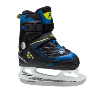 Dětské lední brusle Fila X-One Ice Blue/Lime