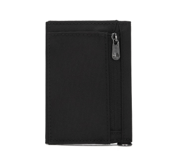 peněženka PACSAFE RFIDSAFE TRIFOLD WALLET black