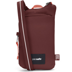 taška PACSAFE GO TECH CROSS BODY garnet red