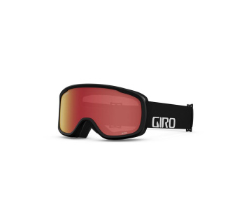 GIRO Buster Black Wordmark Amber Scarlet