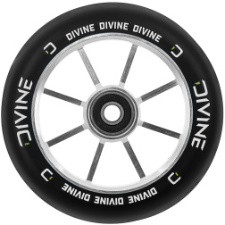 Kolečko Divine Spoked 110mm stříbrné