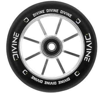 Kolečko Divine Spoked 110mm stříbrné