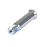 Steel Single Axle for brake, Hex, M4 thread 36mm/8mm