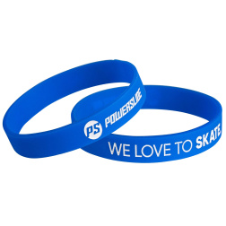 Bracelet "We love to Skate" blue