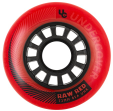 Raw 72mm 85A Red, 4-pack