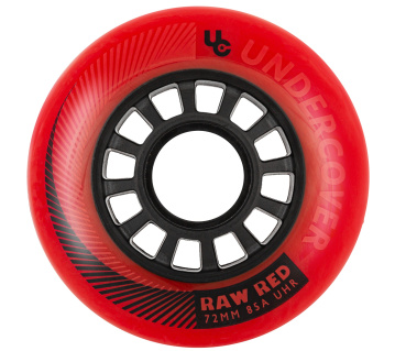 Raw 72mm 85A Red, 4-pack