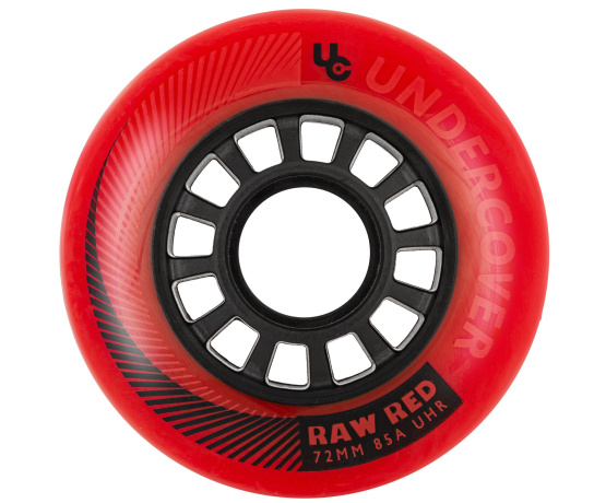 Raw 72mm 85A Red, 4-pack