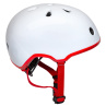 Elite White Red Shiny (include removable peak)