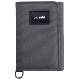 peněženka PACSAFE RFIDSAFE TRIFOLD WALLET slate