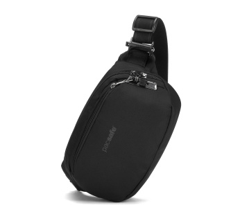 ledvinka PACSAFE VIBE 100 HIP PACK jet black