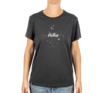 triko NITRO BELLA TEE vintage black Velikost: S