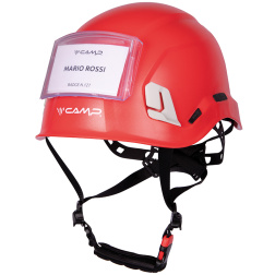 Helmet Namecard Holder