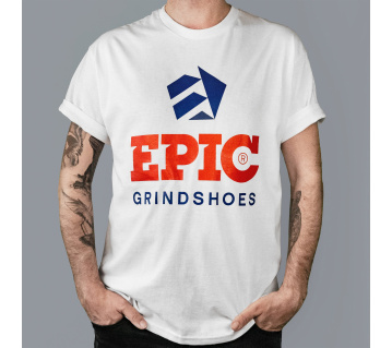 Epic Emblem T-shirt White