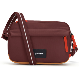 taška PACSAFE GO CROSSBODY garnet red