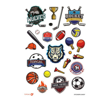 Samolepky Sports Topgal STICKERS 24057