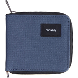 peněženka PACSAFE RFIDSAFE ZIP AROUND WALLET coastal blue