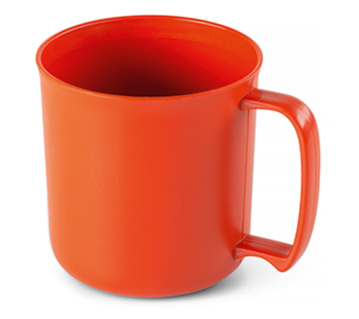 Cascadian Mug; terracotta