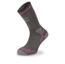 High Performance W socks dark grey/pink