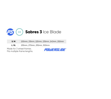 Sabres 3 Ice Blade