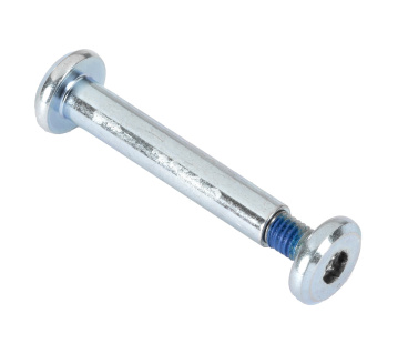 Steel Double Axle, Hex 40mm/6mm