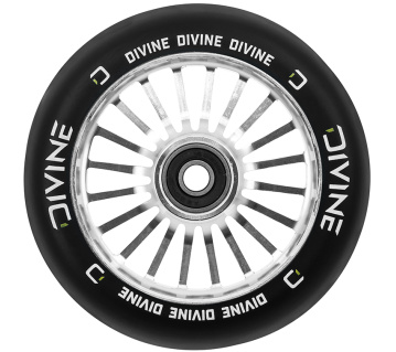 Kolečko Divine Spoked Turbo 110mm stříbrné