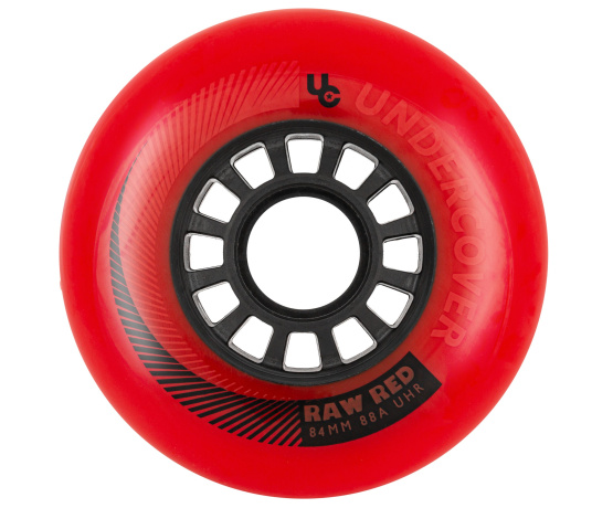 Raw 84mm 85A Red, 4-pack