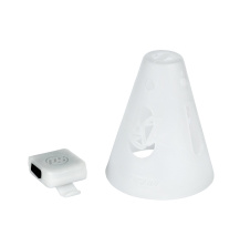 LED Cones Glow in the Dark Red