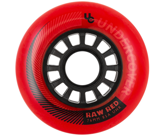 Raw 76mm 85A Red, 4-pack